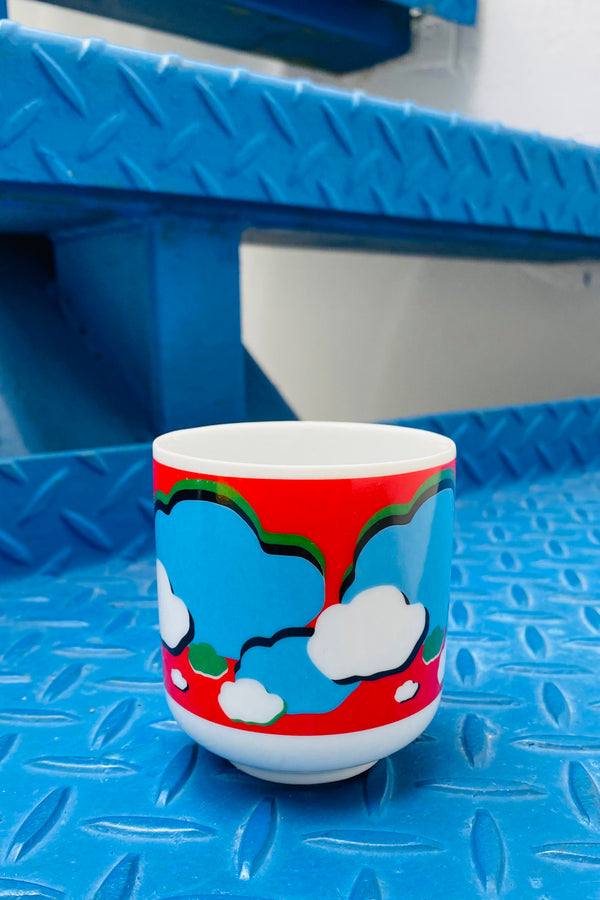 CGH021 || JAPANESE TEA CUP IN RED