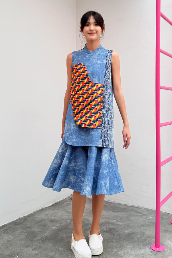 LUNAR 2026 DD02 || CLEMENTINE MIDI DRESS