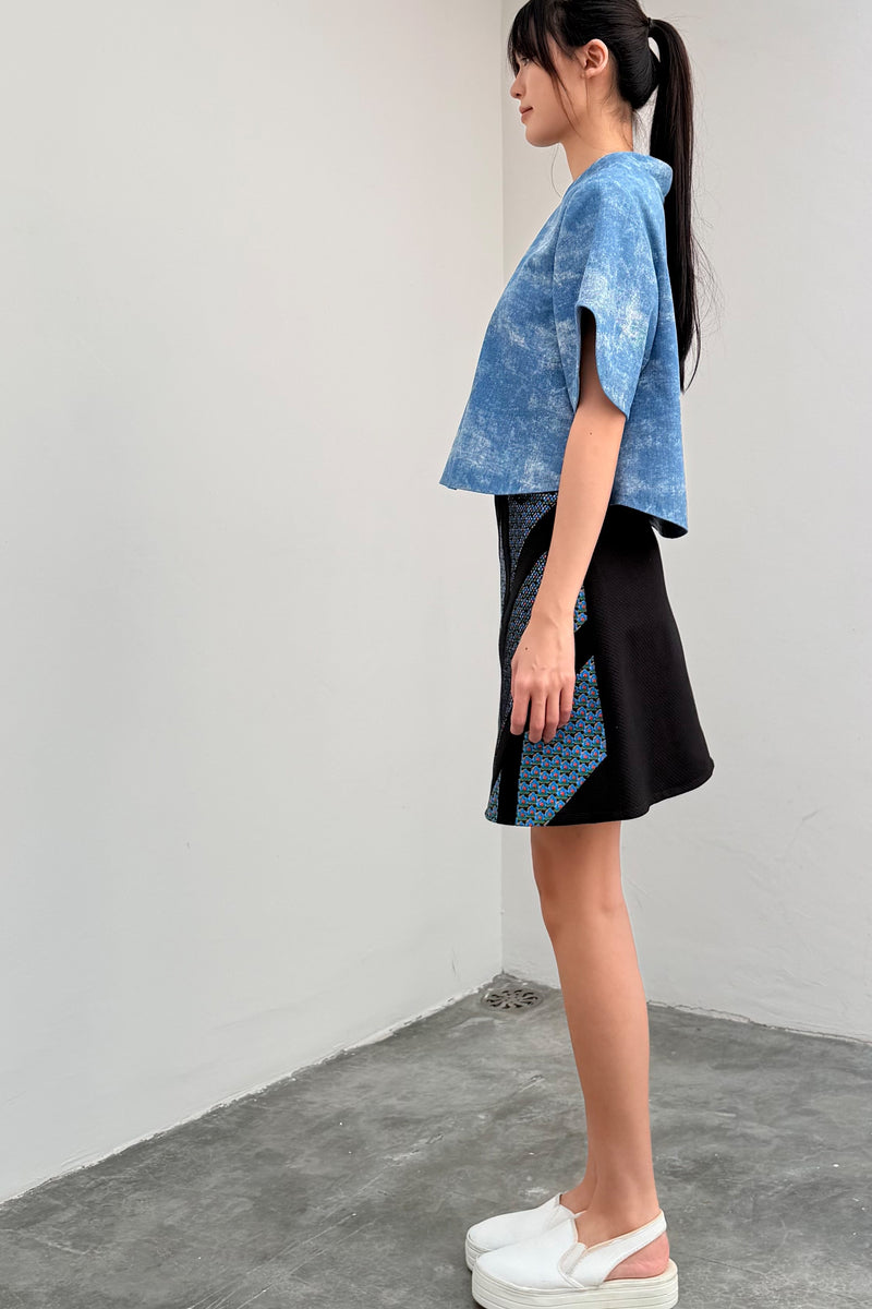 LUNAR 2026 SK01 || ZIG MINI SKIRT