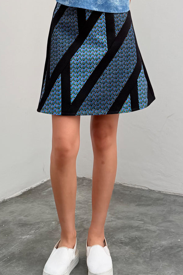 LUNAR 2026 SK01 || ZIG MINI SKIRT