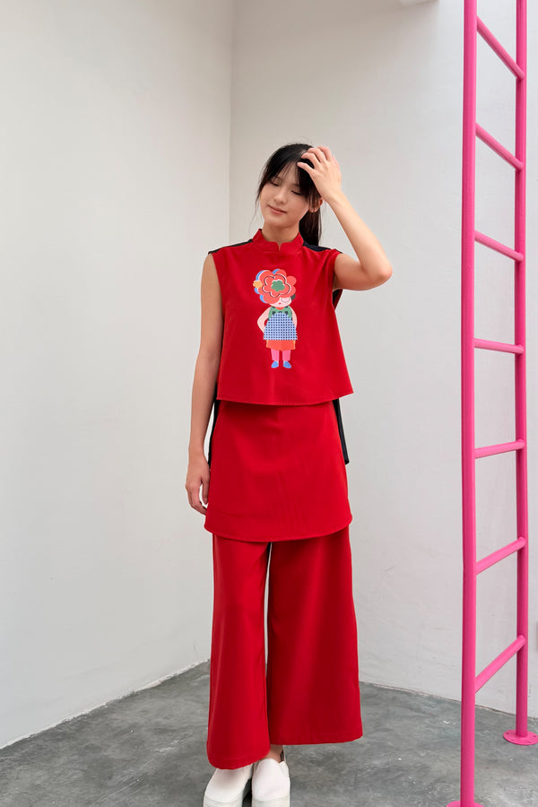 LUNAR 2026 TT02C || AJUMMA OVERSIZED TOP