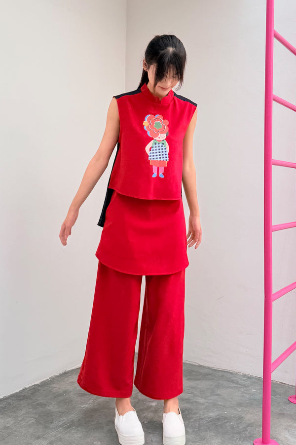 LUNAR 2026 TT02C || AJUMMA OVERSIZED TOP