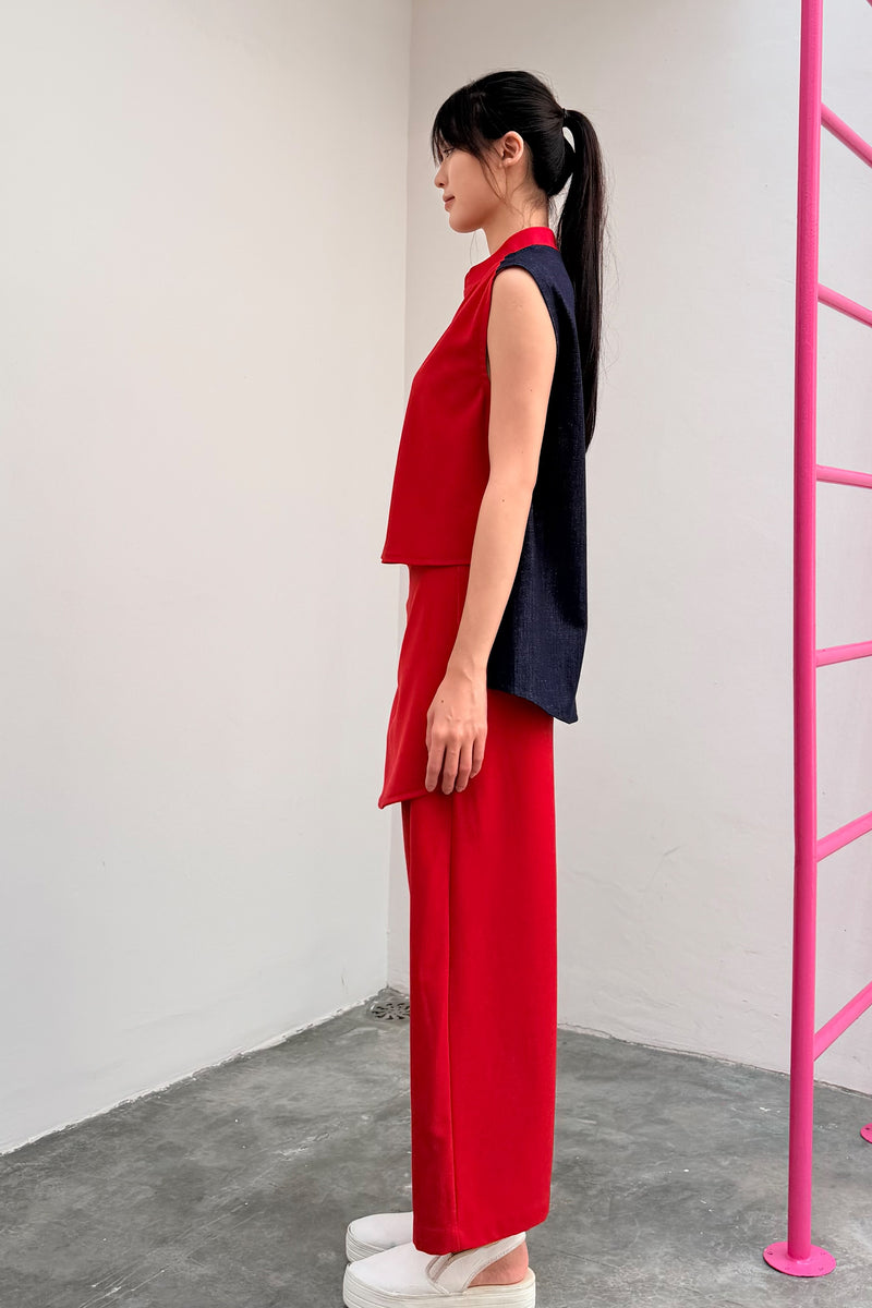 LUNAR 2026 TT02C || AJUMMA OVERSIZED TOP