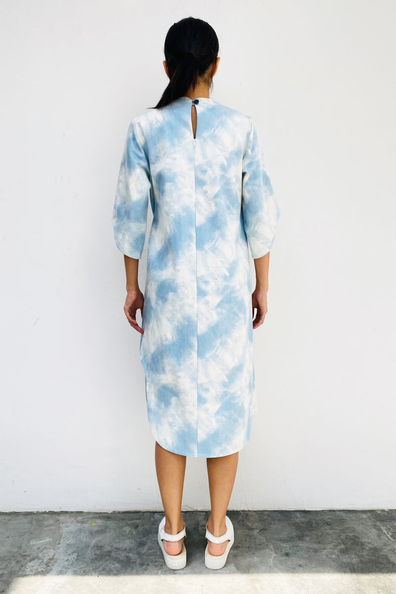 S18 DD01 || LIGHT DENIM CLOUD DRESS