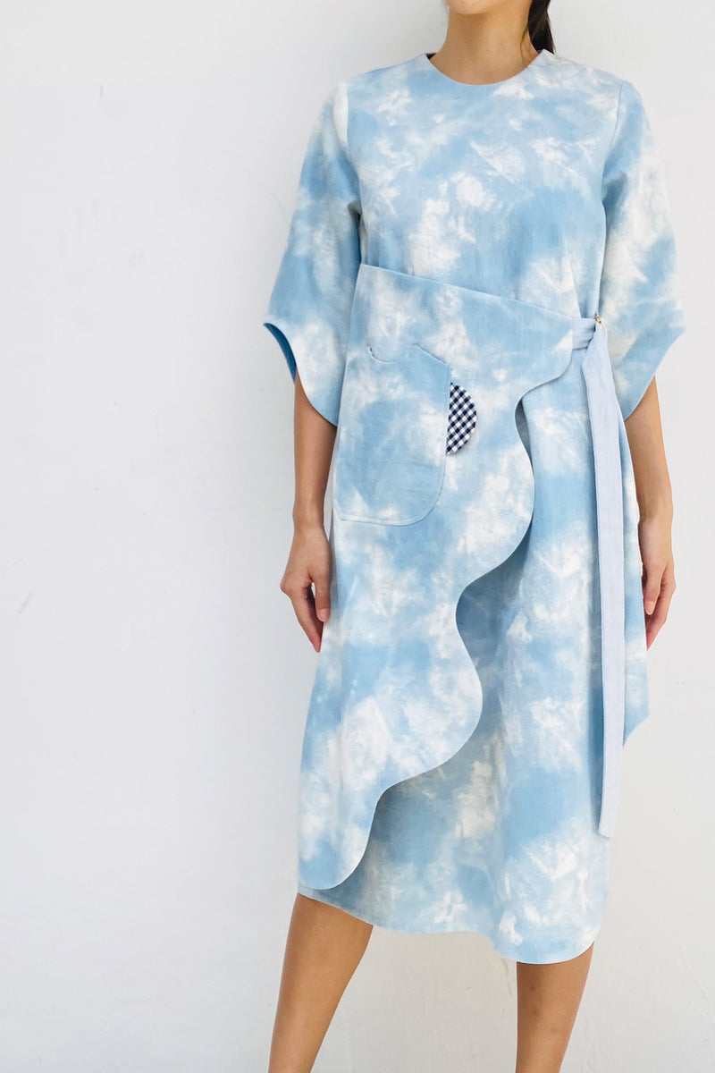 S18 DD01 || LIGHT DENIM CLOUD DRESS