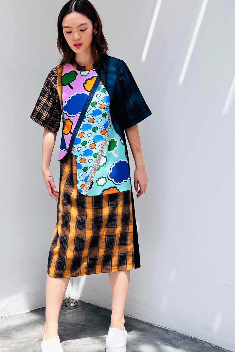 S19 DD06B || MEI MIDI DRESS