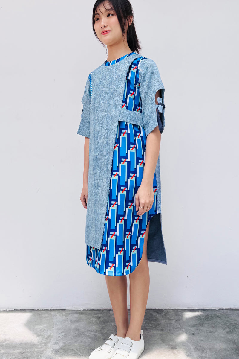S20 DD08B || SKYE MIDI DRESS
