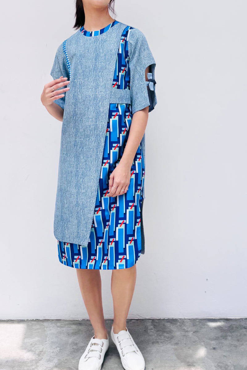 S20 DD08B || SKYE MIDI DRESS