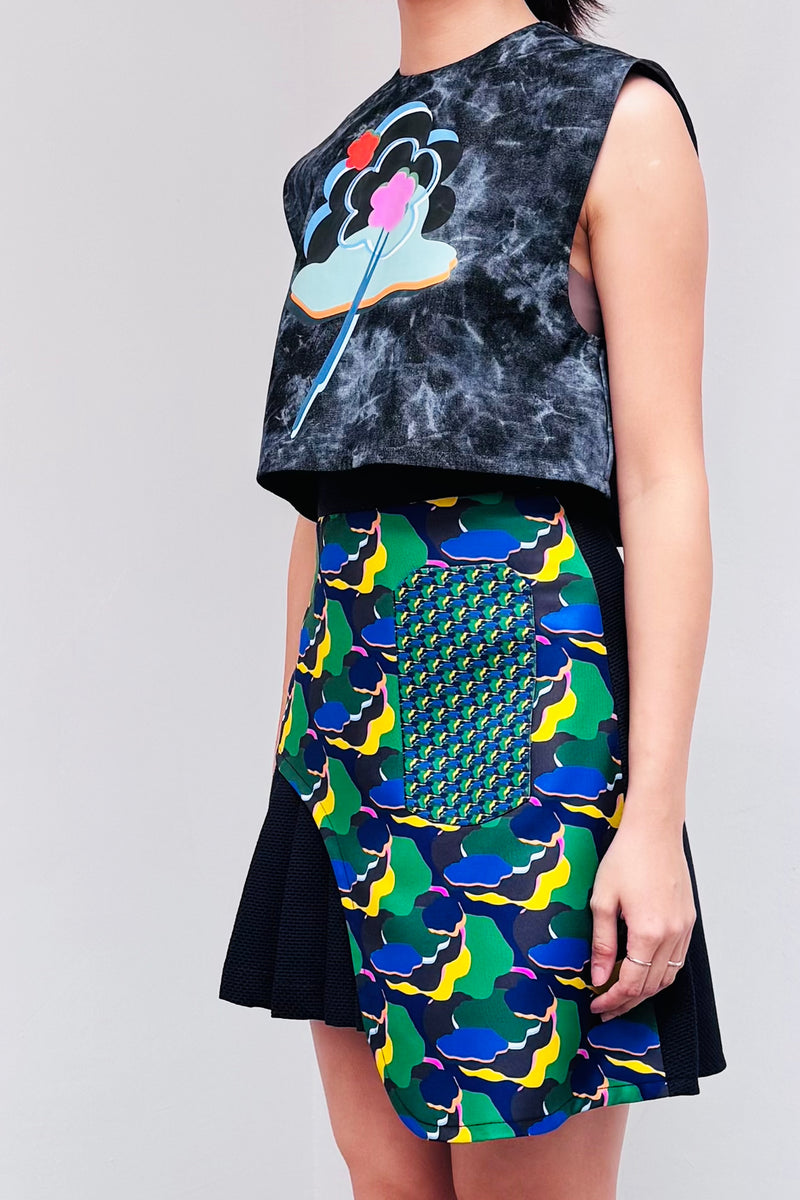 S20 SK03 || CAMO MINI SKIRT