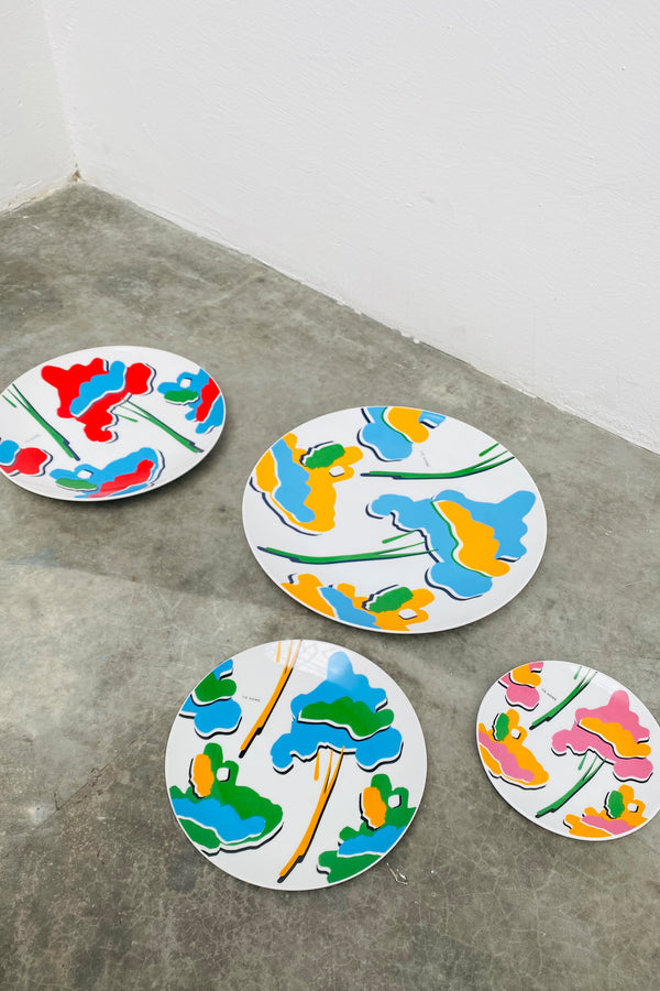 CGH020 || FUWA PLATE SET OF 4