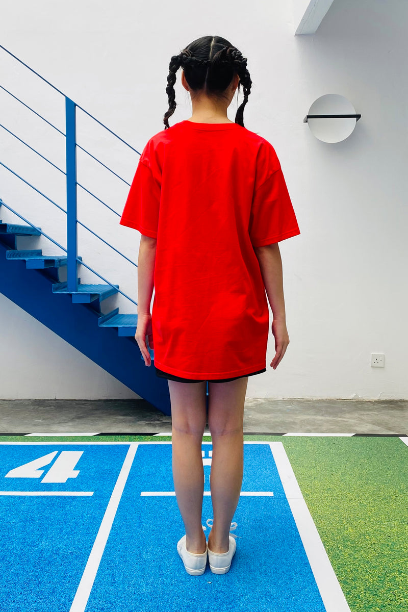 LUNAR 2022 TEE 01 || FUWA FUWA TEE IN RED