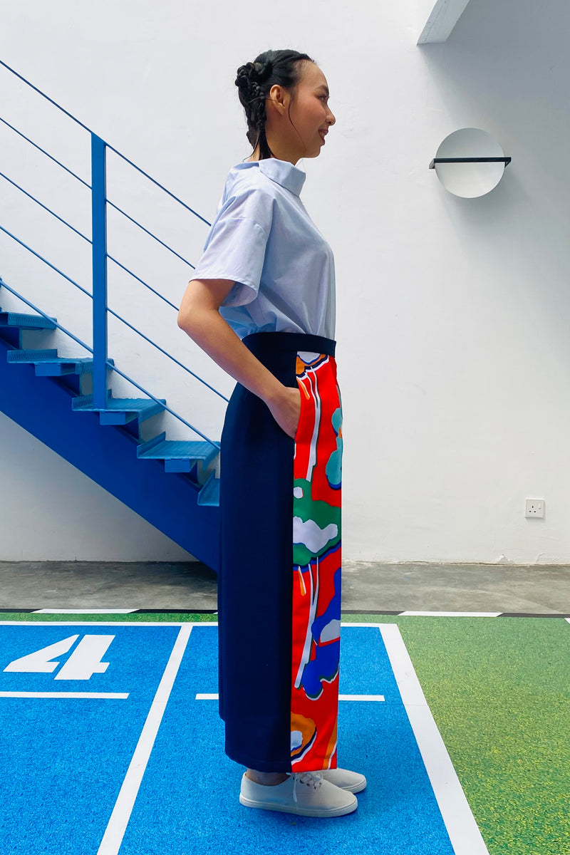LUNAR 2022 LP01A  || FUWA FUWA TROUSERS IN RED