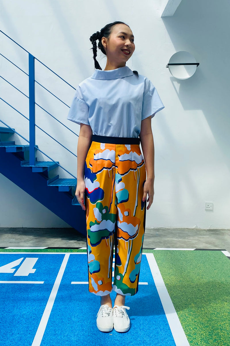 LUNAR 2022 LP02B  || FUWA FUWA TROUSERS IN YELLOW