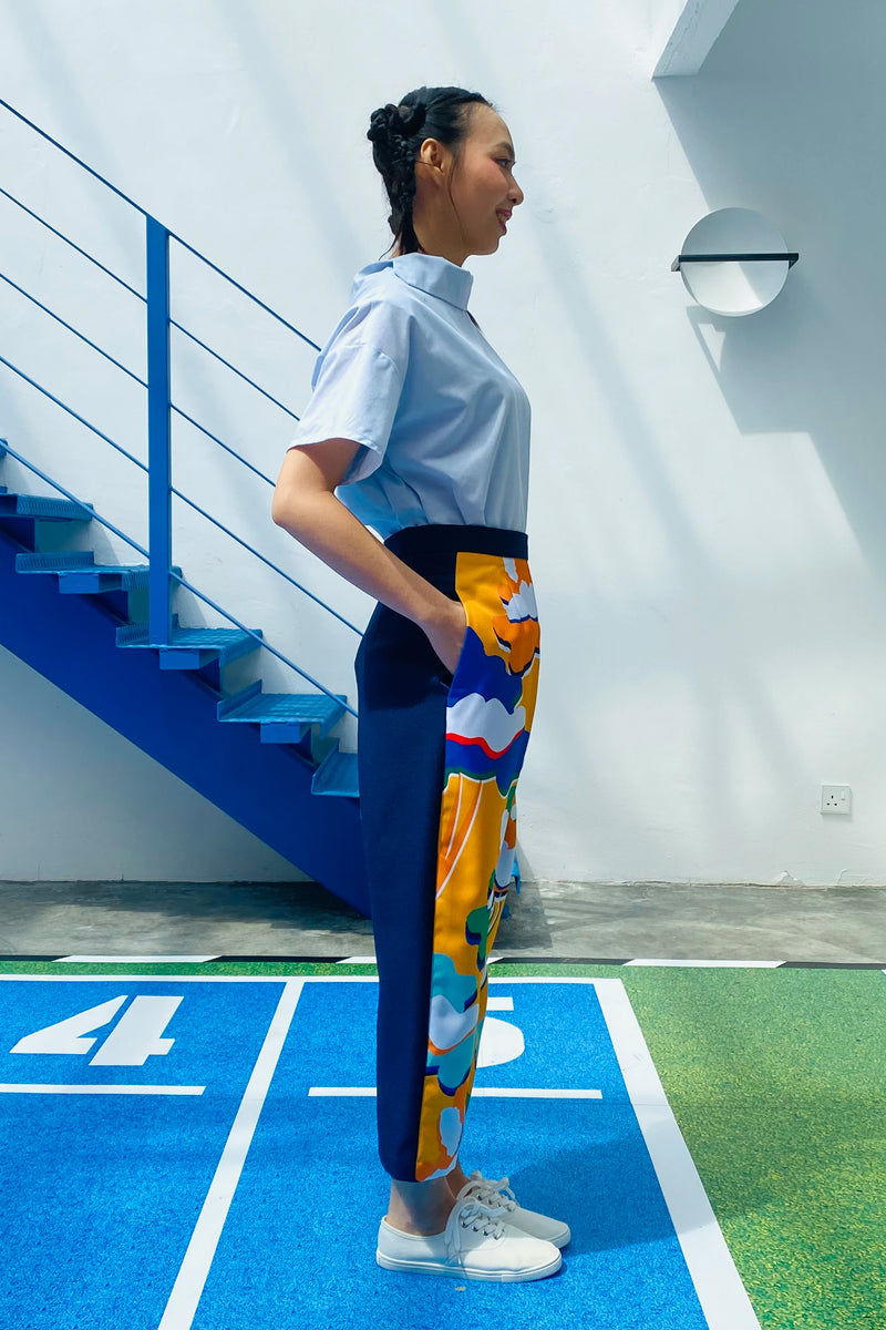 LUNAR 2022 LP02B  || FUWA FUWA TROUSERS IN YELLOW