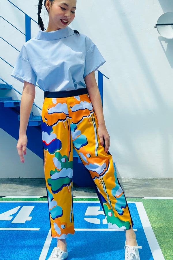 LUNAR 2022 LP02B  || FUWA FUWA TROUSERS IN YELLOW