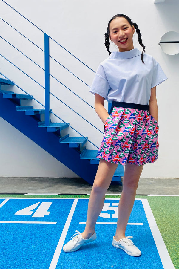 LUNAR 2022 SP01E  || FUWA FUWA SHORTS IN PINK