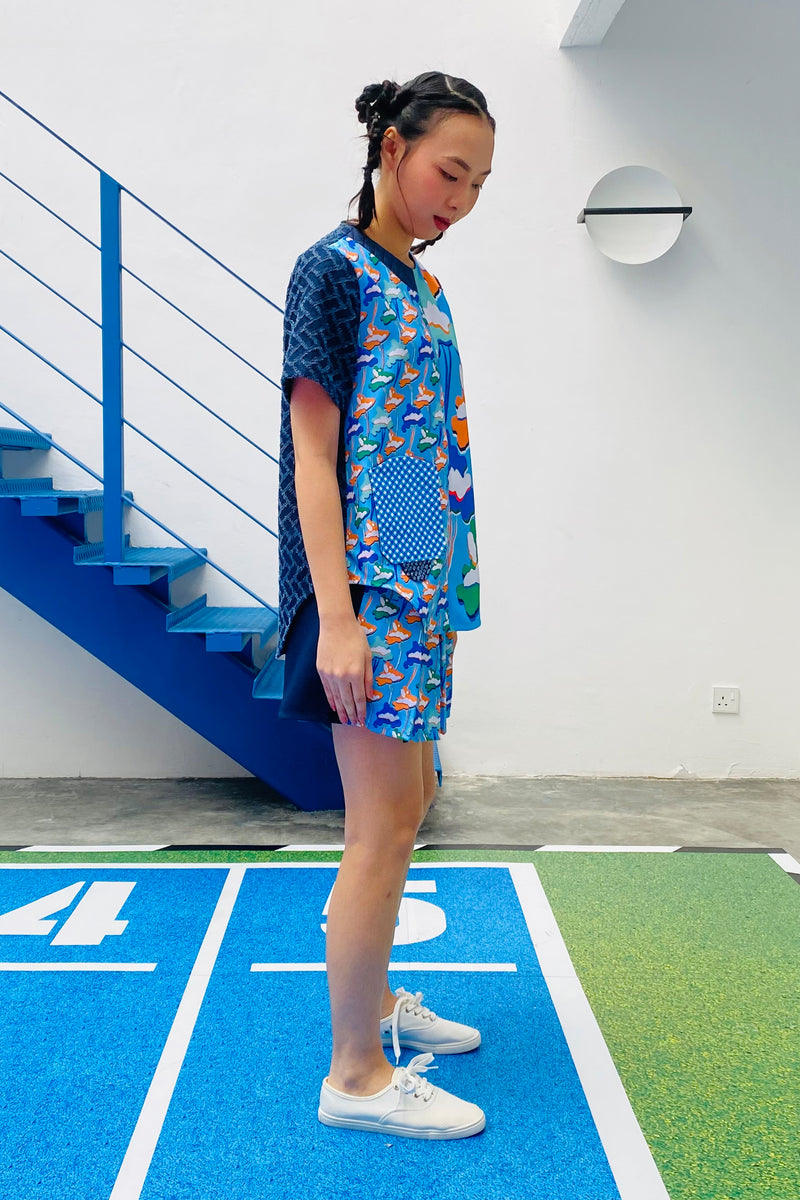 LUNAR 2022 TT02  || FUWA FUWA TOP IN SKYBLUE