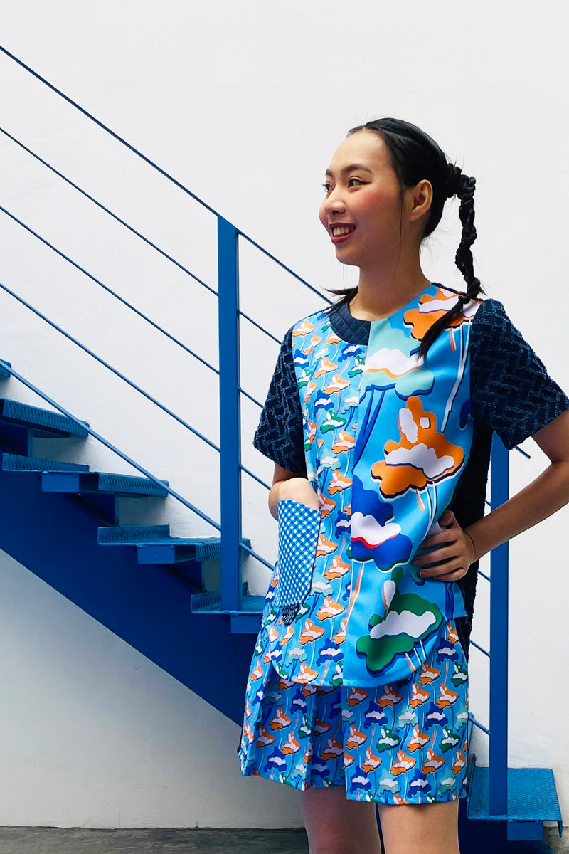 LUNAR 2022 TT02  || FUWA FUWA TOP IN SKYBLUE