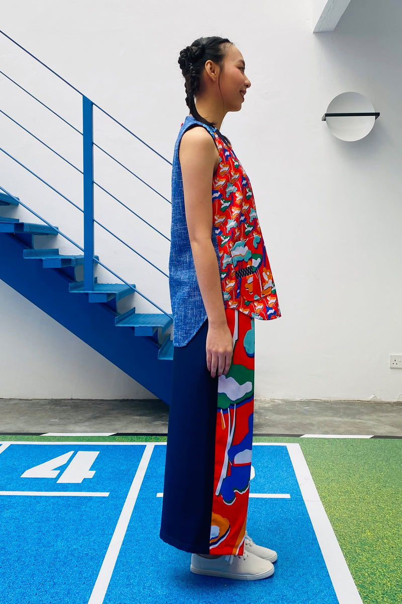 LUNAR 2022 TT06 || FUWA FUWA SIGNATURE TOP IN RED