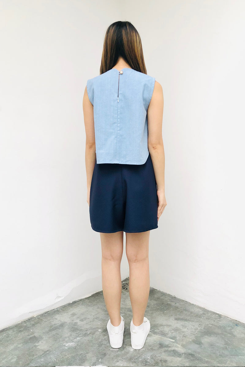 LUNAR 2023 SP02 || SHORTS WITH DIAGONAL PRINT FLAP