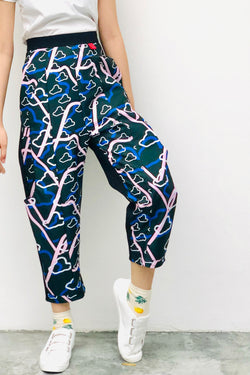 S16 LP01B || EQUESTRIAN TROUSERS IN PRINT