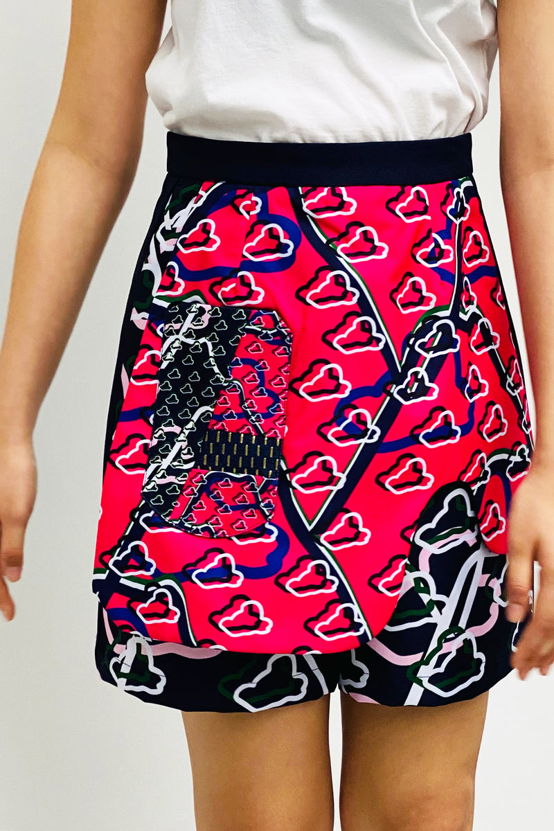 S16 SP01C || TENNIS SHORTS IN PRINT