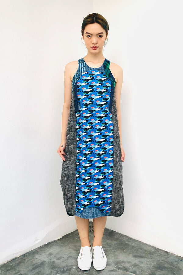 S17 DD06 || SHRUB CUT IN MIDI DRESS