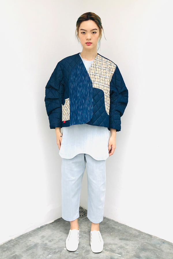 S17 JK01A || CROPPED DENIM JACKET