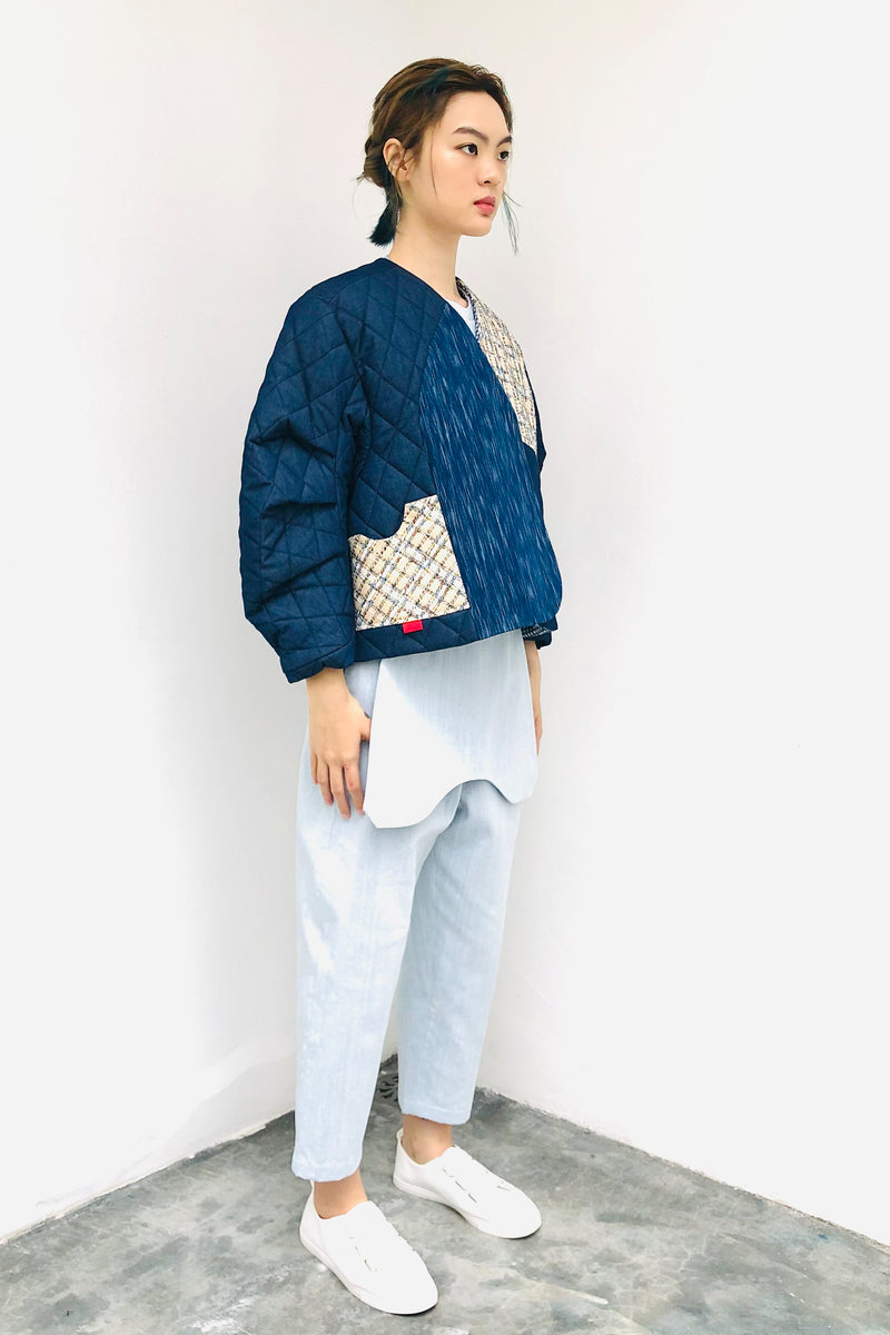 S17 JK01A || CROPPED DENIM JACKET